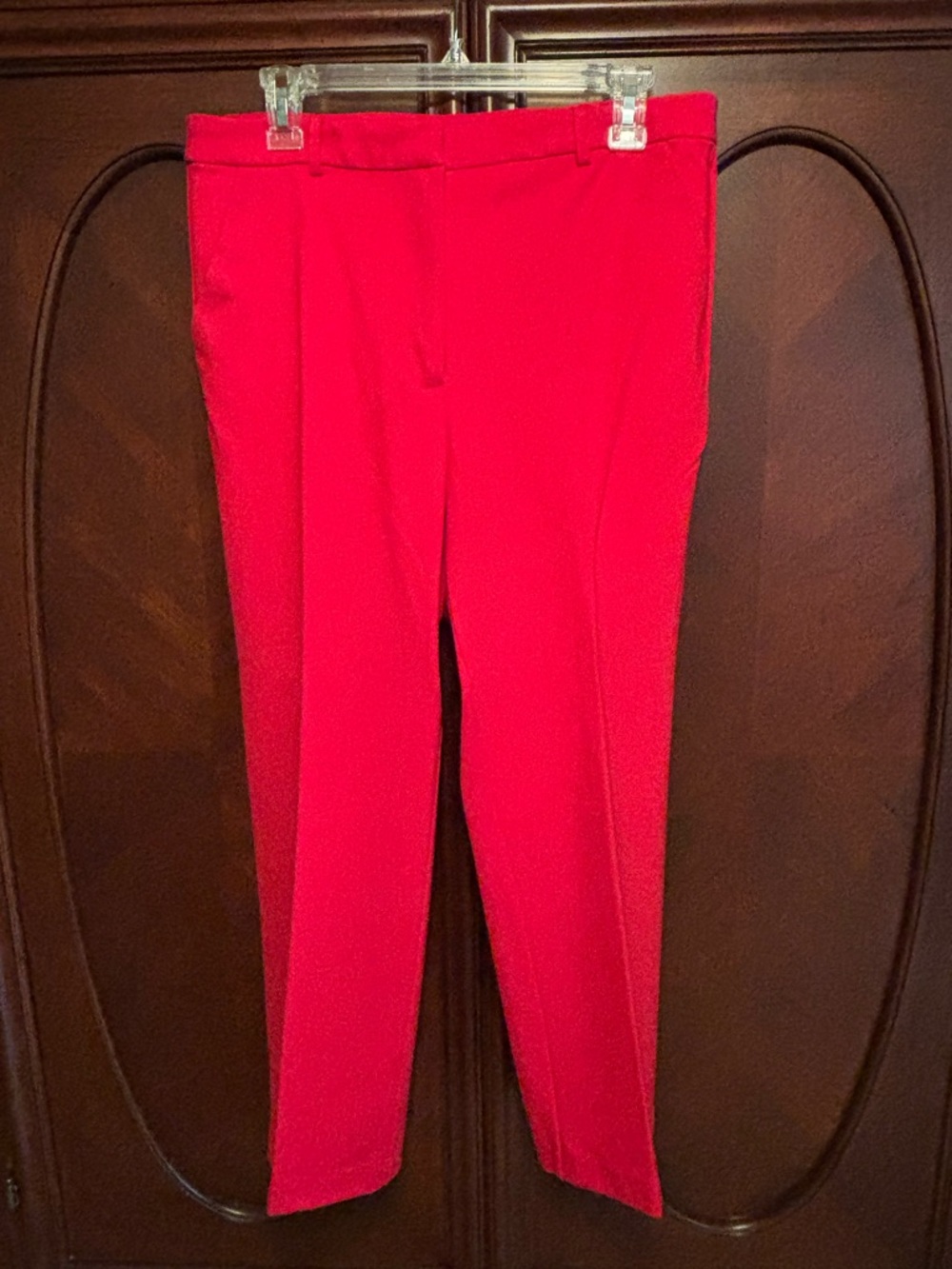 Ruby Rd. Vibrant Red Skinny Pants